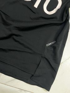 Black "More Cardio" Graphic T-Shirt