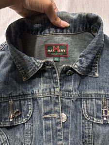 Vintage Acid Wash Denim Jacket