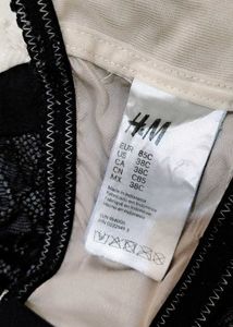 brand new h&amp;m lace Bra and Panty Set