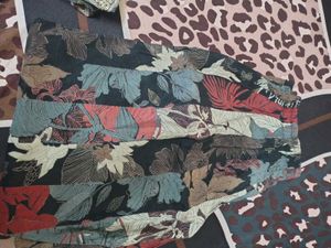 Black Multicolour Kurtaset