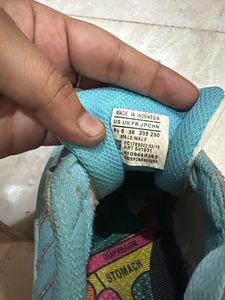 Blue Adidas Sneakers