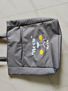 Cute Cat Face Tote Bag