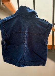 Denim Shrug Jacket