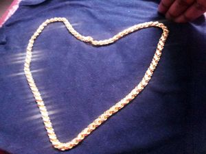 Gold finishing  chain