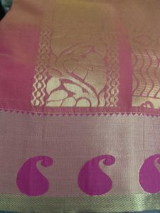 Beautiful Red Saree with Gold Motifs