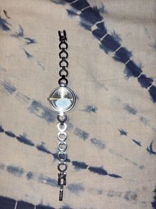 Elegant Silver Chain Watch