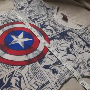 Marvel Captain America Men / Women Cartoon Graphic