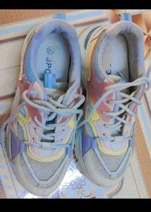 Pastel Color Block Sneakers