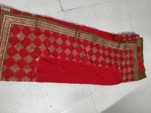 Elegant Red Saree