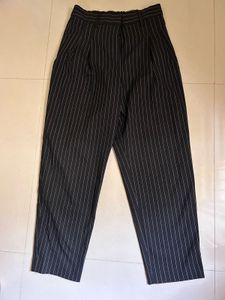 Striped Black Trousers office