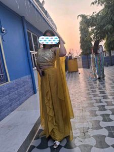 Vibrant Yellow Ethnic Lehenhga