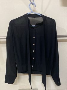 Elegant Black Blouse