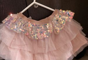 Sparkly Sequin Tulle Skirt