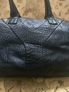 YSL Easy Y Black Leather Handbag
