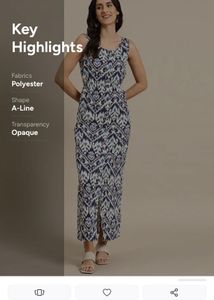 Stylish Sleeveless Printed Maxi Dress