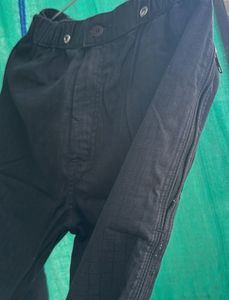 Classic Black Casual Trousers