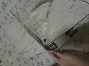 Premium Beige Gabardine Men’s Formal Trousers
