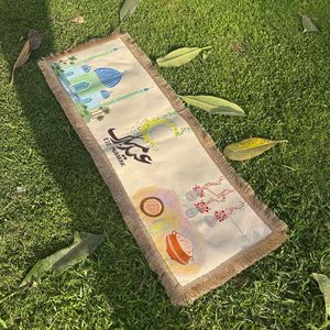 Brand new handpainted Eid mubarak table runn