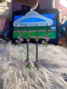 Charming Beaded Drop Earrings