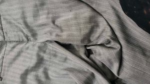 Classic Grey Pinstripe Trousers