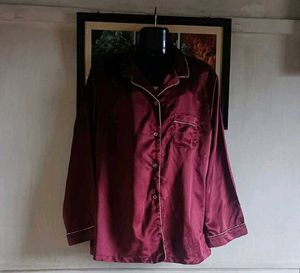 Women's Satin Pajama Set