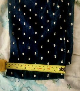Silk coordinated parallel pants and vest