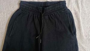 Black Wide Leg Sweatpants