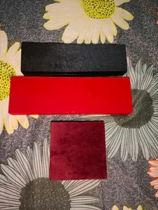 Empty Velvet Jewellery Boxes- 3