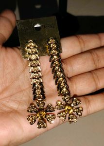 Brand new copper gold earrings