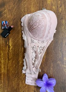 Elegant Lace Padded Bra