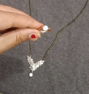 Mangalsutra with 2 Rings