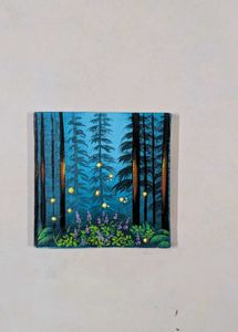 Mini Forest Landscape painting