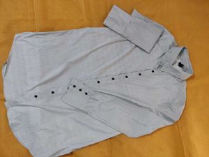 Classic Pinstripe Button-Down Shirt