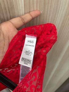 M&amp;S BRIEF LACE DETAIL thong