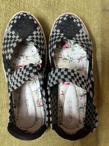 Catwalk Woven Ballerinas