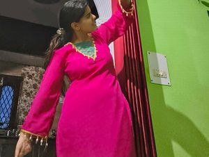 Beautiful Pink Kurta Set