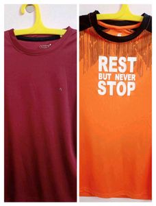 Combo Of Sports  T-Shirts
