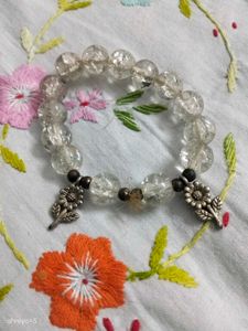 Chic Beaded Bracelet 5 earring combo