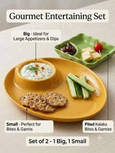 Gourmet Serving Set - Appetizer Platter