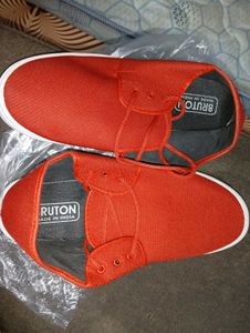 Bruton Men's Casual Red Sneakers