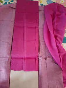 cotton pink kurta set dress material