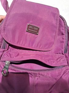 Chic Purple Mini Backpack
