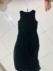 Black Sequin Dress