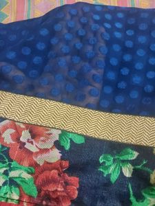Beautiful Blue Saree