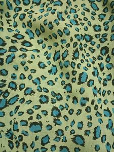 Green Print Off-Shoulder Maxi Dress