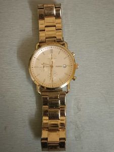 Fossil Gold Watch