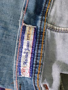 Heister Brand Narrow Bottom Jeans