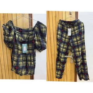 Plaid Co-ord Set
