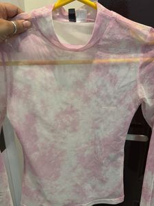 Tie-Dye Long Sleeve Top