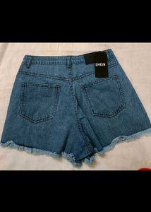 Cute Blue Denim Shorts